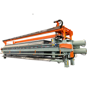 Programm gesteuerte automatische kommunale Abwasser membran filter presse mit Stoff wasch system für die Öl filtration - Product Image 1