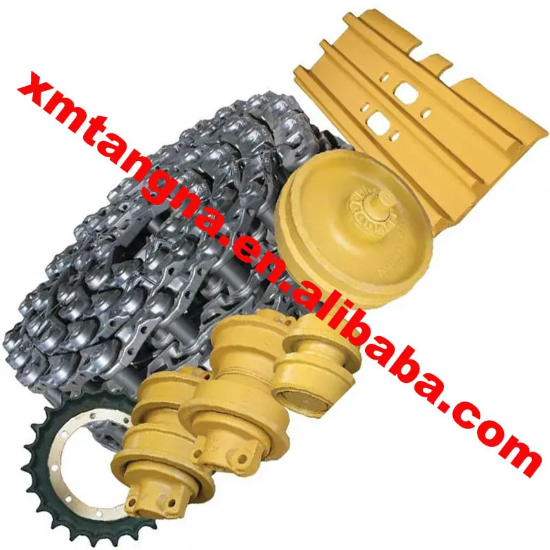 Xe ủi đất theo dõi Giày d6h 45 liên kết theo dõi liên kết Assy theo dõi chuỗi bôi trơn cho KOMATSU