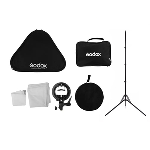 Godox 80X80cm 31X31 Inch <strong>Flash</strong> Speedometer Soft case S-type Bracket Bowens Mounting Kit with <strong>1.8</strong> m Camera Photography Light - Product Image 1