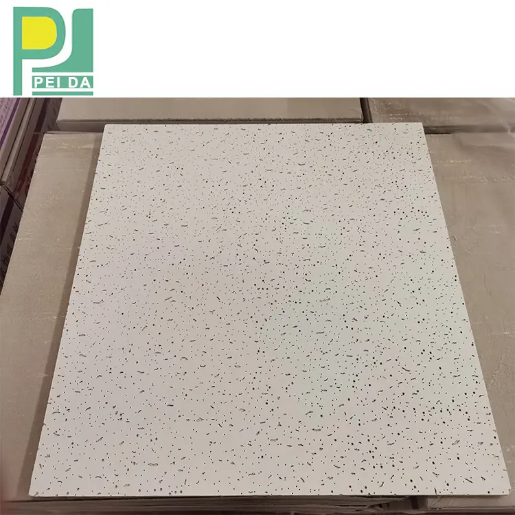Mineral Fiber Ceiling New Design Types of Ceiling Board Material