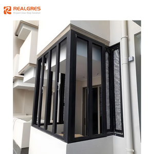 Realgres3パネルスライディングウィンドウオーストラリア60x60アルミ窓枠デザイン中国 - Product Image 5