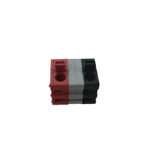 Direct Factory Sale Eco-Friendly Flame-Retardant <strong>Spring</strong>-Type Brass Screw-Free Wiring <strong>Terminal</strong> <strong>Blocks</strong> 2P to 24P in Stock Supply - Product Image 3