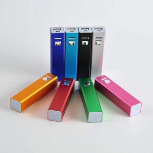 El mejor regalo listo para enviar 2600mAh Mini cargador USB portátil Banco de energía de litio inteligente 1A Soporte de microdispositivo compatible con corriente de salida - Product Image 4