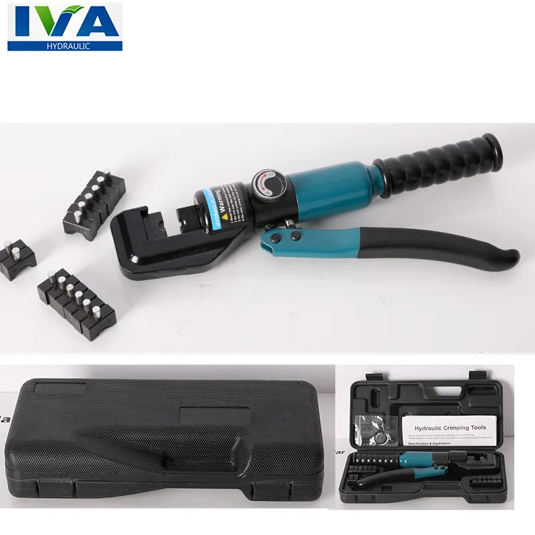 6T mini handheld YQK-70 hydraulic heavy duty cable lug crimping tool