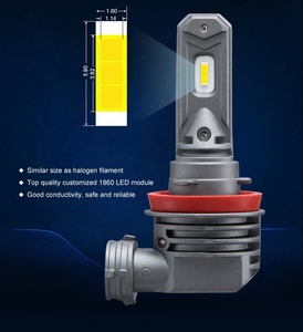 Brighter <strong>Led</strong> Headlamp H11 H7 H4 EMC Canbus H1 H3 <strong>LED</strong> Light Kit PSX26W <strong>PSX24W</strong> 5202 <strong>Led</strong> Fog Light - Product Image 2
