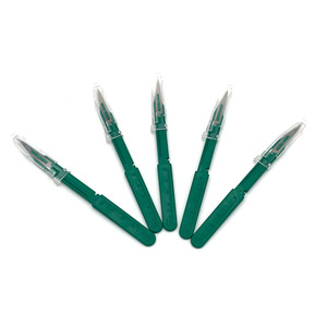 विशिष्ट मैनुअल पावर स्रोत स्टेनलेस स्टील-सर्जरी नसबंदी और लॉक-योग्य हैंडल ऑपरेटिंग रिट्रेटेबल स्केपेल ब्लेड - Product Image 4