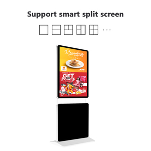 43 pollici LCD Signage Touch Screen chiosco verticale Stand Digital Signage visualizza lo schermo di rotazione per la pubblicità dei centri commerciali - Product Image 4