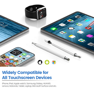 قلم ستايلس سعوي للرسم والكتابة، قلم لمس عالمي 3 في 1 لشاشات اللمس، قلم معدني للكمبيوتر المحمول بشاشة لمس - Product Image 3