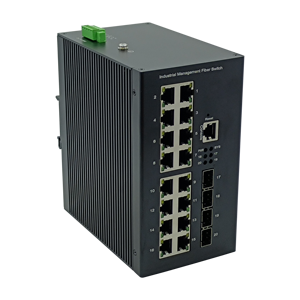 Il commutatore di rete del porto L2/L3 16 con il porto dello SFP di 4 1/10G ha gestito il commutatore industriale di Ethernet - Product Image 1