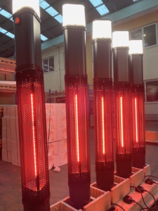 การควบคุมระยะไกลฮาโลเจนอิสระบ้านเครื่องทำความร้อนไฟฟ้า - Product Image 5