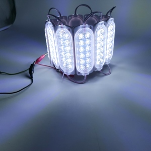 3 tel yeni tasarım hala hafif çift renkler çakarlı lamba iki fonksiyonları Led modülü gösterge ışığı DC 12V IP67 OEM 75 80 değil Led - Product Image 2