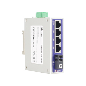 OEM/ODM産業用イーサネットスイッチ12-48V入力5ポート10/100Mソース工場からのアンマネージドファイバーネットワークスイッチ - Product Image 3