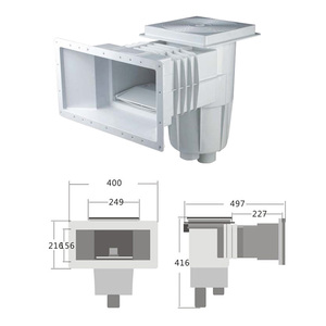 工厂制造商游泳池配件ABS材料游泳池网撇渣器 - Product Image 1