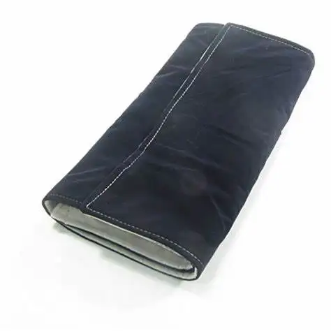 Velvet stitching foldable jewelry roll bag Alta Qualidade Portátil Dobrável Grande Capacidade Nylon Jewelry Roll Bag