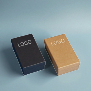 UV kaplama ile özel kağıt kutu zarif klasörler geri dönüşümlü oluklu katlanır Kraft kağıt ambalaj kutusu Logo baskılı - Product Image 3