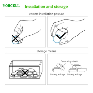 Yohcell hiệu suất cao CR2016 DL2016 ECR2016 3V lithium nút di động Pin cho đồng hồ điều khiển từ xa thiết bị điện tử và đồ chơi - Product Image 6