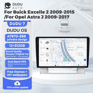 DUDUAUTO DUDU7 2Din kafa ünitesi için Android araba radyo Buick Excelle 2 2009-2015 için Opel Astra J 2009-2017 - Product Image 2