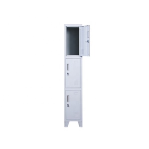 带脚的冷轧钢储物柜廉价员工储物柜定制金属储物柜 - Product Image 4