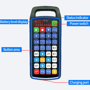 XHC <strong>CNC</strong> Machining Spare IP67 Waterproof Wireless <strong>CNC</strong> Remote <strong>Control</strong> Customized <strong>Function</strong> Rechargeable Programmable Remote - Product Image 3