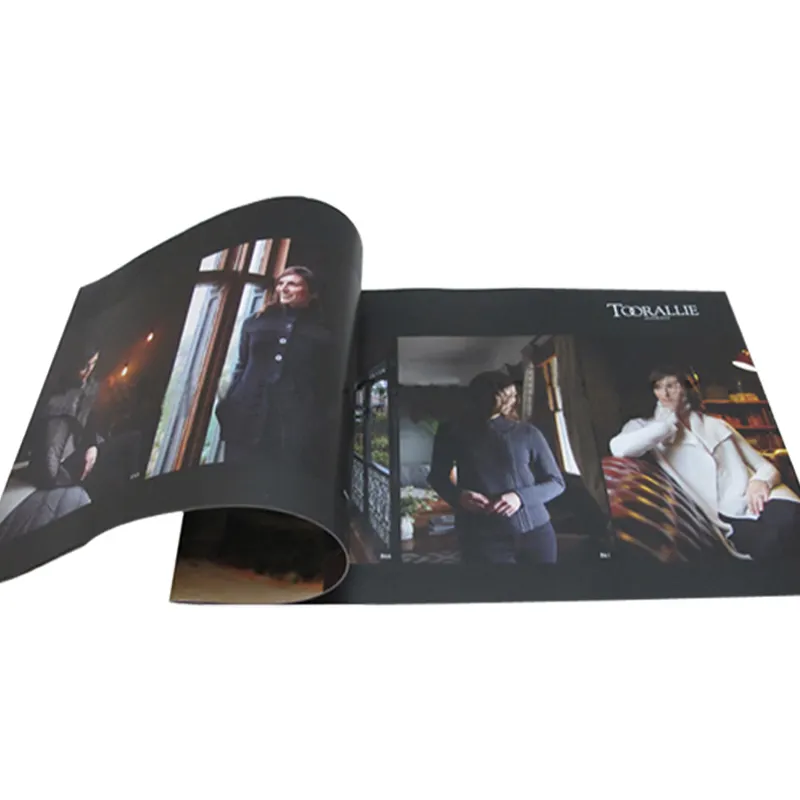 Magazine Good Quality Custom Printing Fashion Advertising Brochure Printing Magazine Printing