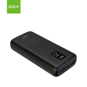 Certificate Factory QC 3.0 Fast Charge Lithium Battery Charger Wholesale LCD Digital Dual USB Portable <strong>Power</strong> <strong>Bank</strong> 20000mAh - Product Image 1