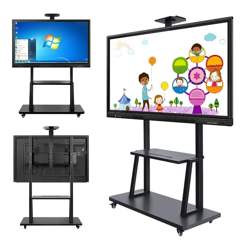Cheap 55 inch interactive flat panel LCD display Touch screen smart interactive whiteboard prices for classroom