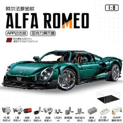 Electroplated emerald alfa romeo-remote version