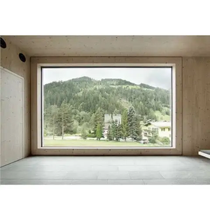 CBMmart Windproof Tempered Glass Fixed <strong>Windows</strong> Office Laminated Glass <strong>Windows</strong> Aluminum <strong>Window</strong> for Villa Building Project - Product Image 4