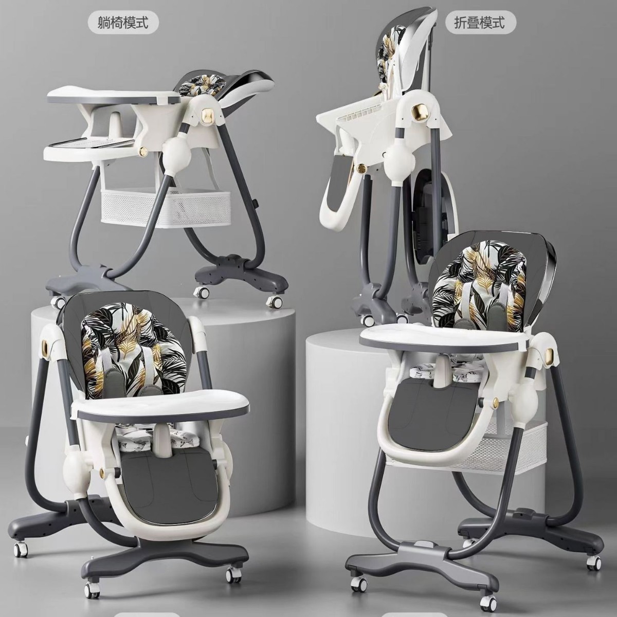 Gentleman gray [pad cotton pad double plate