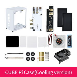 CUBE Pi caja de chasis de metal funda protectora para Raspberry Pi 5 - Product Image 5