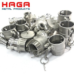 Stainless Steel 1/2' ~ 48' Din Male Camlock Coupling Reducer <strong>a</strong> B C <strong>D</strong> E F Dc Dp Adaptor - Product Image 2