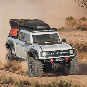 รถปิคอัพ EX86150 <span class=keywords><strong>RC</strong></span> ออฟโร้ด4WD 1:10สำหรับนักสำรวจเส้นทางรถปิกอัพไฟฟ้ารีโมทคอนโทรลตีนตะขาบล้อพอร์ทัล Diff ล็อคสองความเร็ว - Product Image 2