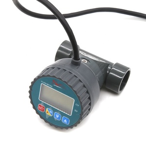 SEA Factory Multi-Function ZJLCD Series Paddle Wheel <strong>Flow</strong> <strong>Meter</strong> with <strong>PULSE</strong> + <strong>RS485</strong> <strong>Output</strong> + LCD Displays <strong>Flow</strong> Rate and Control - Product Image 2