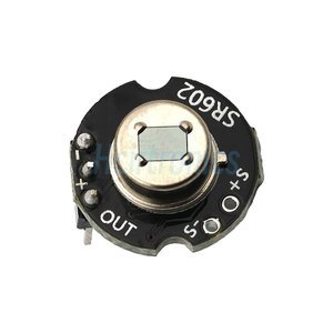 SR602 MINI Módulo detector de sensor de movimiento Kit de PIR infrarrojo piroeléctrico Soporte de interruptor sensorial con lente SR-602 - Product Image 4