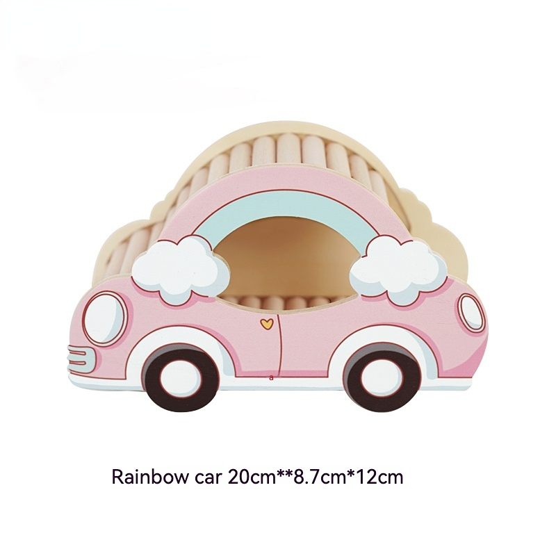 Voiture arc-en-ciel