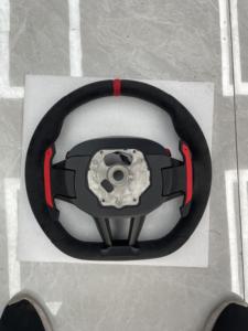Bmw için araba M spor direksiyon G30 G31 G32 X3 G01 X4 G02 M2 M3 M4 F30 karbon Fiber direksiyon tam