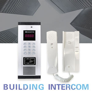 Sistema de intercomunicación de control de acceso directo de fábrica Abe, intercomunicador de Audio bidireccional de varios apartamentos familiares