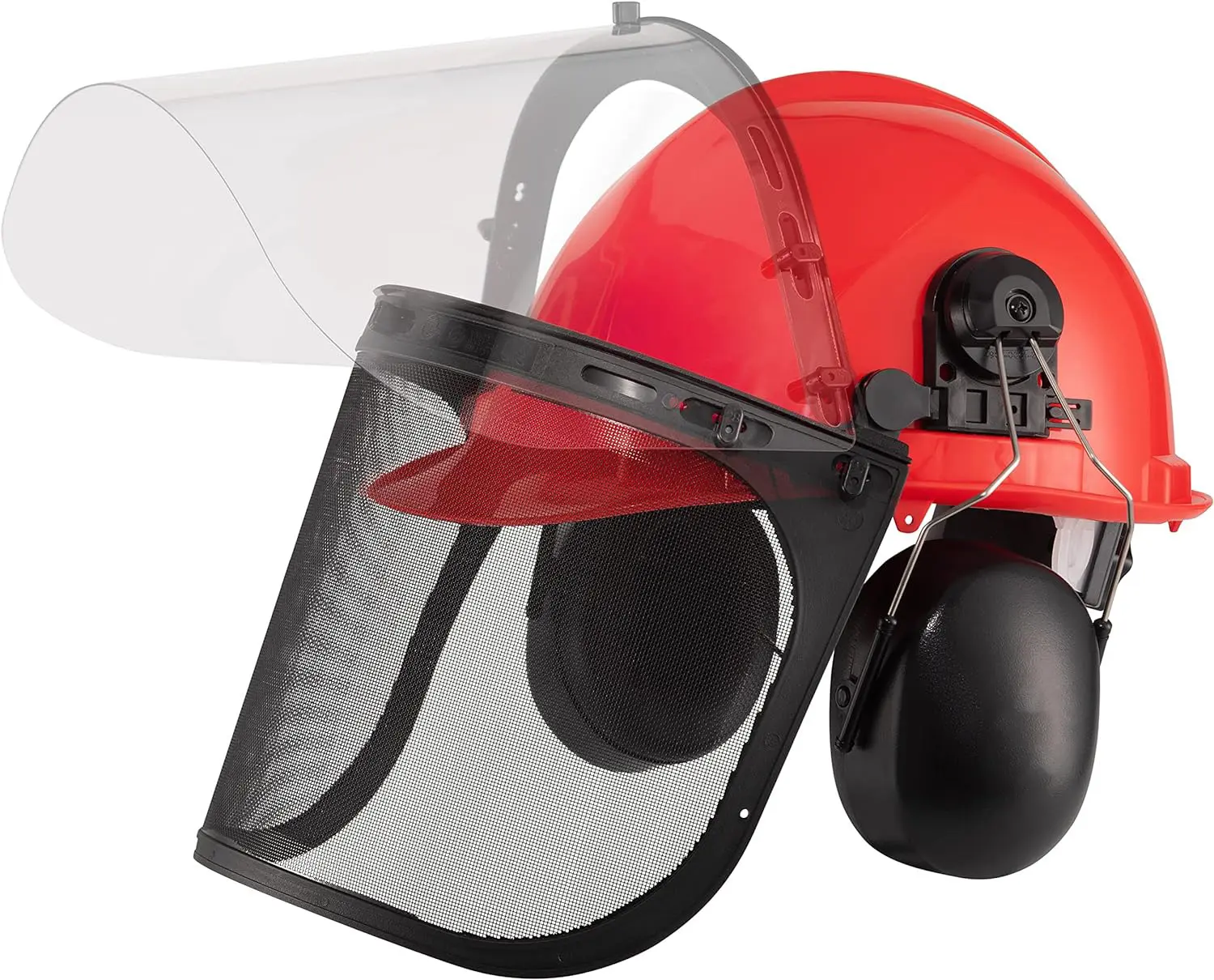 schutzbrille augenschutz kettensäge rasenmäher schutz hartschale bau sicherheitshelm mit netz hecken maschine rasen
