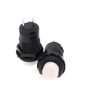 Interruttore a pulsante momentaneo impermeabile 1NO di alta qualità per dispositivi elettronici 3A Max. Interruttore di chiusura in plastica 12mm-22mm 12V - Product Image 5