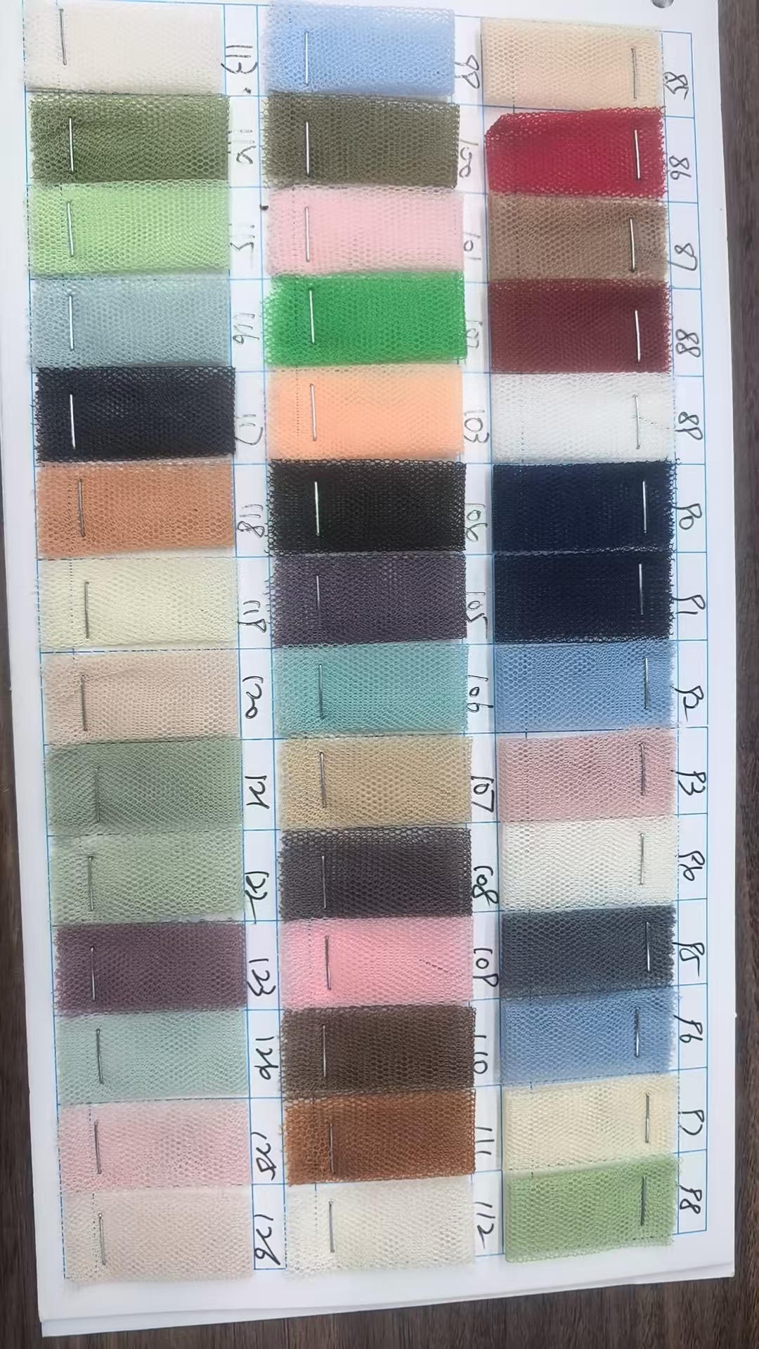 Remarks: Specify required color
