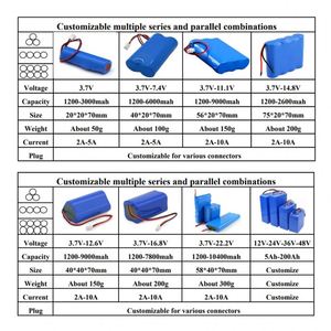 7.4V 3S2P 2S6P 1S6P 4S1P 3.7V 22V 16S Usb电池2P Bms Diy 48V 24v Inr <span class=keywords><strong>12V</strong></span> 8S Kc 5V 6S 4s 6P 2S 3P cn <span class=keywords><strong>5</strong></span> 18650电池组