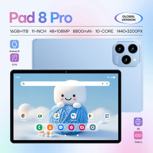 Pantalla HD de 11 pulgadas Procesador Deca Core Tablet 16GB RAM Sistema operativo Android Soporte de red WiFi GPS GSM incorporado - Product Image 5