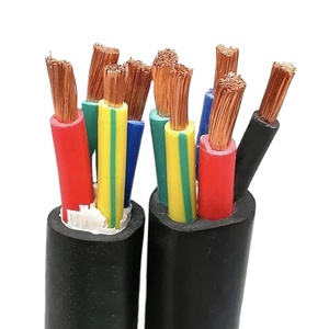 GEMT bakır kablo kraliyet kablosu esnek kablo RVV, 2 3 4 5 çekirdek 0.75 1 1.5 2.5 4 6mm elektrik kablo tel H05VV-F güç kablosu - Product Image 3