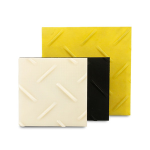 Zspe tùy chỉnh nhựa PE lát tấm tạm thời mặt đất bảo vệ đường Thảm Đầm Lầy sàn Mat xây dựng HDPE đường mat - Product Image 5