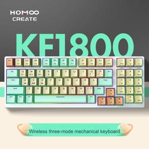 68-Key RGB Backlight Two-in-One Mechanical <strong>Keyboard</strong> Convenient Portable for Gaming Office Use Colorful Light <strong>Numeric</strong> Desktop
