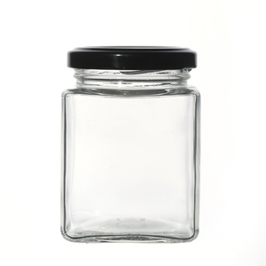 KDG Brand Wholesale Square Glass <strong>Jars</strong> with Lids 50ml/80ml/100ml/150ml/200ml/280ml Glass Storage <strong>Jar</strong> for Jam - Product Image 6