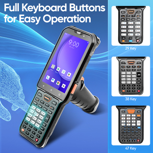 Escáner de inventario de vehículos F9827 Almacén Pda Android 14 15M Lector de código de barras de larga distancia Código de barras Láser Mano Android PDA - Product Image 3