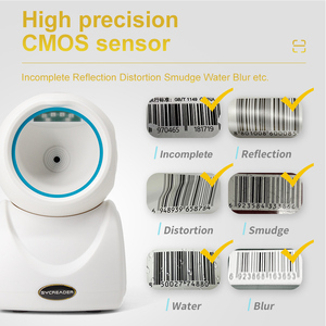 Desktop <strong>Barcode</strong> <strong>Scanner</strong> USB Wired 1D 2D QR Code <strong>Barcode</strong> <strong>Scanner</strong> CMOS Image Decoding <strong>Barcode</strong> <strong>Scanner</strong> - Product Image 4