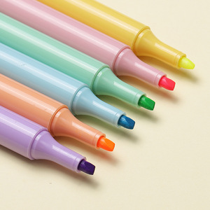 New Arrival School Student <strong>Highlighters</strong> Set Soft <strong>Tip</strong> Drawing Marker Pens Colored Pens Stationery Set - Product Image 5