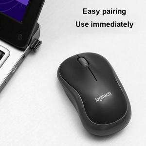 オリジナルのLogitechM185 2.4GHz 1000DPIワイヤレスゲーミングマウスマウスサイレントPCコンピューター用ユニバーサルミニ光学式マウス - Product Image 4